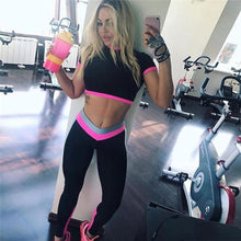 Load image into Gallery viewer, Women High Waist Sports Gym Yoga Running Fitness Leggings Pants Workout Clothes