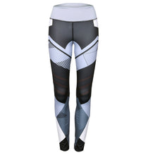 Load image into Gallery viewer, Women Sports Gym Yoga Workout Mid Waist Running Pants Fitness Elastic Leggings