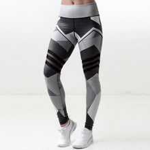 Load image into Gallery viewer, Women Sports Gym Yoga Workout Mid Waist Running Pants Fitness Elastic Leggings
